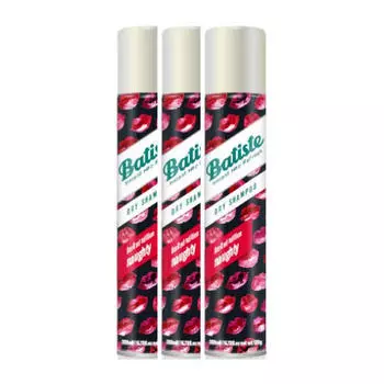 Batiste Комплект Naughty Сухой шампунь 3 шт х 200 мл (Batiste, Fragrance)