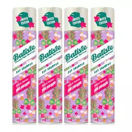 Batiste Комплект Pink pineapple Сухой шампунь 4 шт х 200 мл (Batiste, Fragrance)