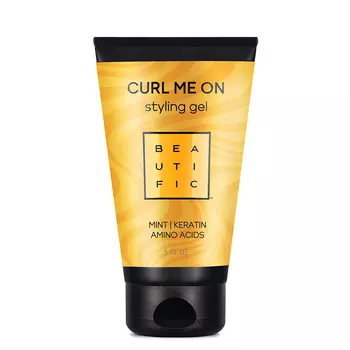 Beautific Гель для укладки кудрявых и волнистых волос средней фиксации Curl Me On, 150 мл (Beautific, )