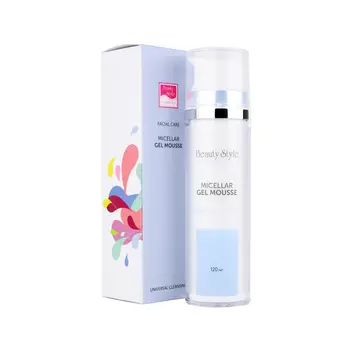 Beauty Style Мицеллярный очищающий гель-мусс Cleansing universal для всех типов кожи, 120 мл (Beauty Style, Чистка лица)