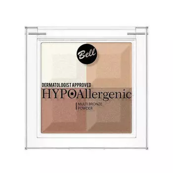 Bell Пудра с бронзирующим и осветляющим эффектом Multi Bronze Powder 1 шт (Bell, Hypoallergenic)