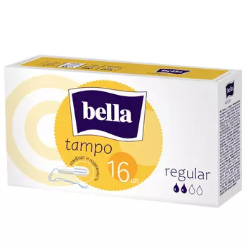 Bella Тампоны без аппликатора Premium Comfort Regular, 16 шт (Bella, Тампоны)