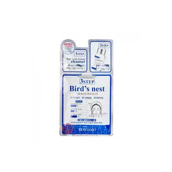 Bergamo Трехэтапная маска для лица с ласточкиным гнездом 1,5+1,5+5 мл (Bergamo, Для лица)