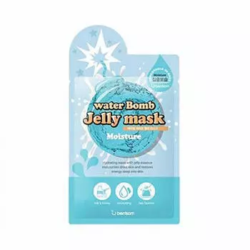 Berrisom Увлажняющая маска для лица с желе Berrisom water Bomb Jelly mask - Moisture 33 мл (Berrisom, Jelly mask)