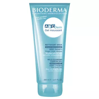 Bioderma Очищающий гель для лица и тела, 200 мл (Bioderma, ABC Derm)