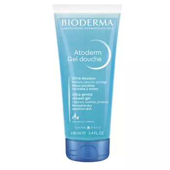 Bioderma Гель для душа, 100 мл (Bioderma, Atoderm)