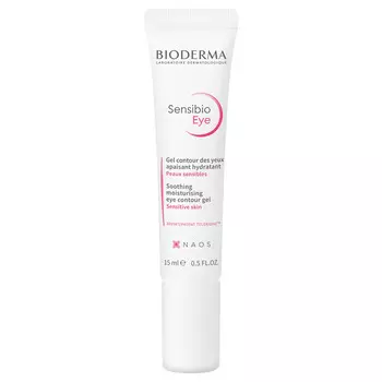 Bioderma Увлажняющий гель для контура глаз, 15 мл (Bioderma, Sensibio)