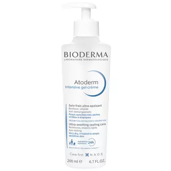 Bioderma Гель-крем Интенсив, 200 мл (Bioderma, Atoderm)