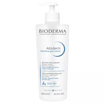 Bioderma Гель-крем Интенсив, 500 мл (Bioderma, Atoderm)