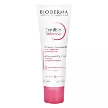 Bioderma Легкий крем для чувствительной кожи Defensive, 40 мл (Bioderma, Sensibio)