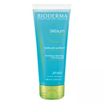 Bioderma Очищающий гель для жирной и проблемной кожи,100 мл (Bioderma, Sebium)