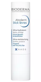 Bioderma Увлажняющий стик для губ, 4 г (Bioderma, Atoderm)