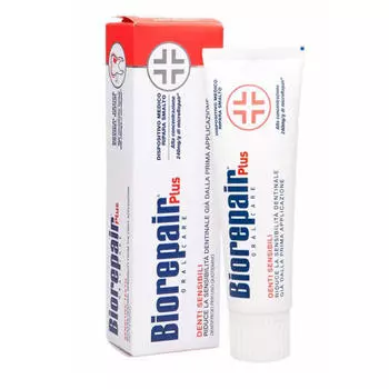 Biorepair Sensitive Teeth Plus Зубная паста для чувствительных зубов 75 мл (Biorepair, Чувствительные зубы)
