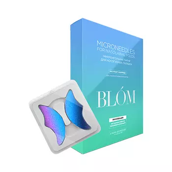 Blom Патчи для носогубных складок Лакрица, 4 пары (Blom, Патчи)