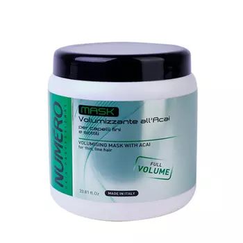 Brelil Professional Маска для придания объема с экстрактом ягод асаи, 1000 мл (Brelil Professional, Numero)