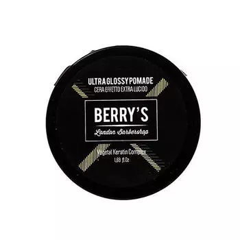 Brelil Professional Моделирующая паста (помада) для волос с ультраблеском Berry's Glossy Pomade, 50 мл (Brelil Professional, Berry's)