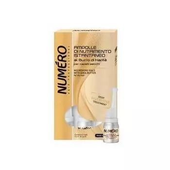 Brelil Professional Питательное средство с маслом карите для сухих волос в ампулах, 6х12 мл (Brelil Professional, Numero)