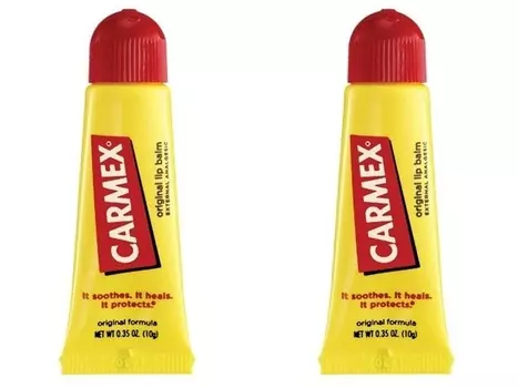 Carmex Набор Бальзам для губ классический 10 гр*2 штуки (Carmex, Lip Balm)