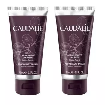 Caudalie Набор Крем-бальзам для ног восстанавливающий ультрапитательный, 75 мл*2 штуки (Caudalie, Body)