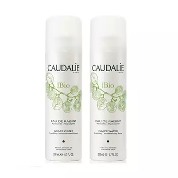 Caudalie Набор Виноградная вода-спрей для лица и тела Grape Water, 200 мл*2 штуки (Caudalie, Cleanser &amp; Toners)