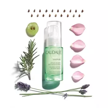 Caudalie Сыворотка для лица Vinopure сужает поры улучшает текстуру для комбинированной кожи, 30 мл (Caudalie, Vinopure)