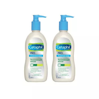 Cetaphil Набор Восстанавливающий кожу увлажняющий лосьон PRO 295 мл*2 штуки (Cetaphil, Restoraderm)