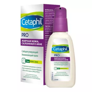 Cetaphil Себорегулирующий увлажняющий крем, 118 мл (Cetaphil, Dermacontrol)