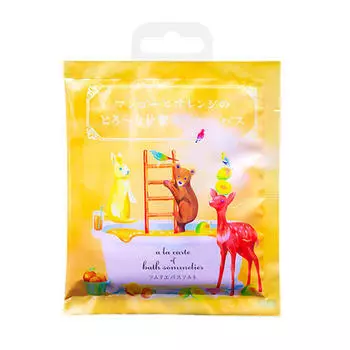 Charley Соль для ванн расслабляющая с экстрактом манго и апельсином, 40 г (Charley, Sommelier)