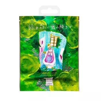 Charley Соль-саше для ванн "В зеленом лесу" с ароматом лесных деревьев, 30 г (Charley, Bathroom)