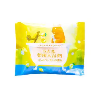 Charley Соль-таблетка для ванн расслабляющая с ароматом меда и лимона, 40 г (Charley, Sommelier)