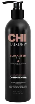Chi Увлажняющий кондиционер Luxury с маслом семян черного тмина, 739 мл (Chi, Black Seed Oil)