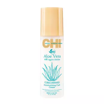 Chi Увлажняющий крем для вьющихся волос Moisturizing Curl Cream, 147 мл (Chi, Aloe Vera)