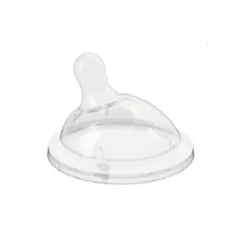 Chicco Соска силиконовая с флексорами от 6 месяцев, быстрый поток, 2 шт (Chicco, Бутылочки и Соски)