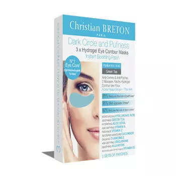 Christian Breton Paris Гидрогелевые патчи против отеков и кругов под глазами 3 шт (Christian Breton Paris, Eye Priority)