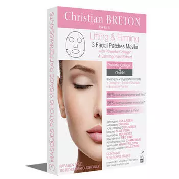 Christian Breton Paris Маска для лица "Лифтинг и укрепление" 3 шт (Christian Breton Paris, Age Priority)