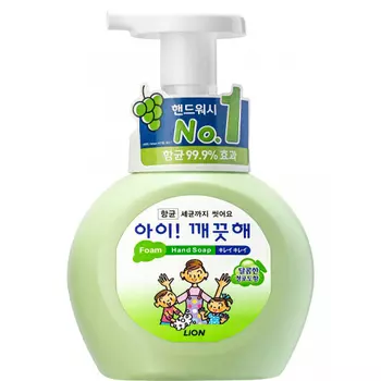 Cj Lion Мыло пенное для рук с антибактериальным эффектом Ai - Kekute с ароматом винограда флакон 250 мл (Cj Lion, Мыло Cj Lion)