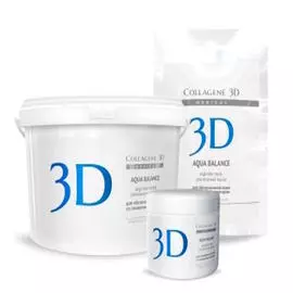 Collagene 3D Альгинатная маска для лица и тела с гиалуроновой кислотой, 30 г (Collagene 3D, Aqua Balance)