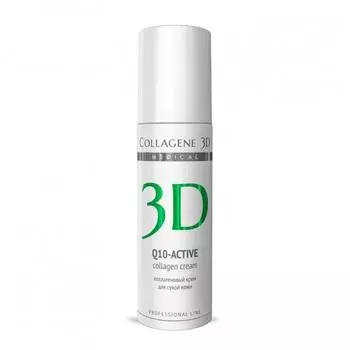 Collagene 3D Гель-маска для лица с коэнзимом Q10 и витамином Е, антивозрастной уход для сухой кожи 130 (Collagene 3D, Q10 Active)