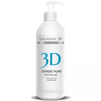 Collagene 3D Гель очищающий для лица Expert Pure, 500 мл (Collagene 3D, Expert Pure)