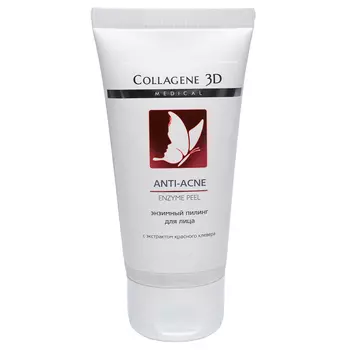 Medical Collagene 3D Энзимный гель-пилинг для жирной кожи лица Anti-Acne, 50 мл (Medical Collagene 3D, Peeling)