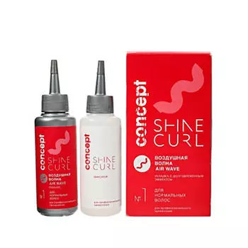 Concept Укладка с долговременным эффектом №1 "Воздушная волна", 100 мл + 100 мл (Concept, Завивка волос)