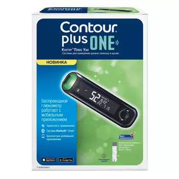 Contour Plus Глюкометр Контур Плюс Уан (Contour Plus, Plus)