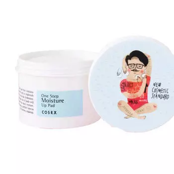 Cosrx Очищающие увлажняющие ватные диски для чувствительной кожи One Step 70 шт (Cosrx, Очищение)