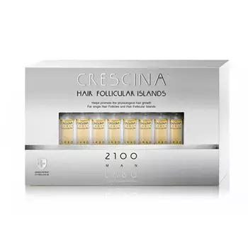 Crescina Лосьон для стимуляции роста волос для мужчин Follicular Islands 2100 №40 (Crescina, Crescina 2100)