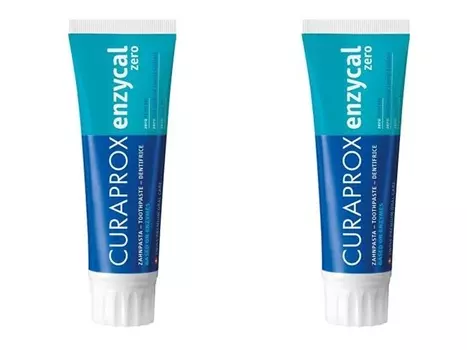 Curaprox Набор Зубная паста "Enzycal зеро", 75 мл х 2 шт (Curaprox, Зубные био-пасты)