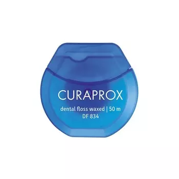 Curaprox Нить межзубная мятная 50 м 1 шт (Curaprox, Зубные нити)