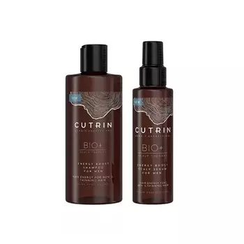 Cutrin Набор "Для укрепления волос у мужчин": шампунь 250 мл + сыворотка 100 мл (Cutrin, BIO+)