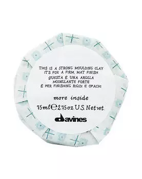 Davines Моделирующая глина для стойкого матового финиша More Inside Strong Moulding Clay, 75 мл (Davines, More Inside)