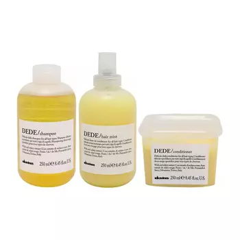 Davines Набор для ежедневного ухода за волосами: шампунь 250 мл + кондиционер 250 мл + спрей 250 мл (Davines, Essential Haircare)