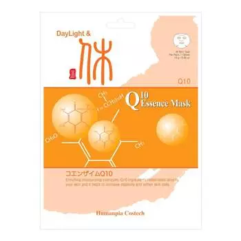 DayLight Тканевая маска с коэнзимом Q10 на основе эссенции, 24 г (DayLight, )